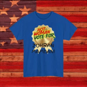 Hot Woman Vote for Zohran Mamdani Shirt