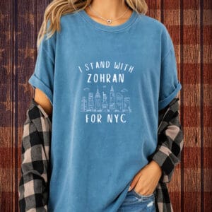 I Stand With Zohran for NYC Shirt
