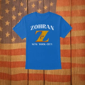Mamdani 2025 Bold Z Campaign Tee, Zohran for New York City Shirt
