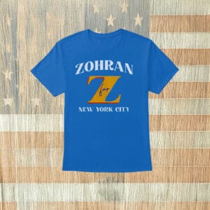 Mamdani 2025 Bold Z Campaign Tee, Zohran for New York City Shirt