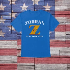 Mamdani 2025 Bold Z Campaign Tee, Zohran for New York City Shirt