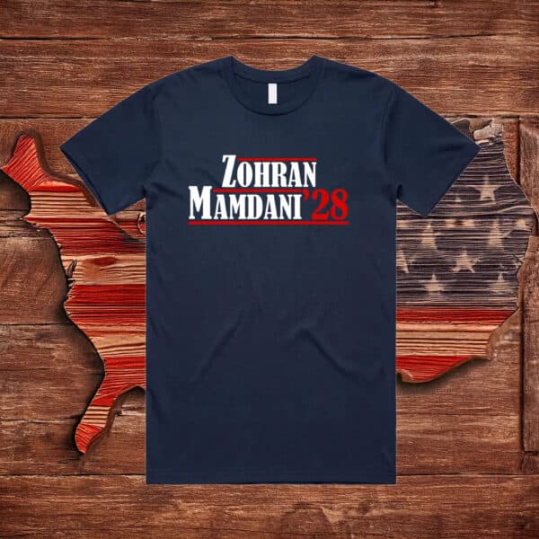 Mamdani for President 2028 T-Shirt – Vote Zohran Shirt