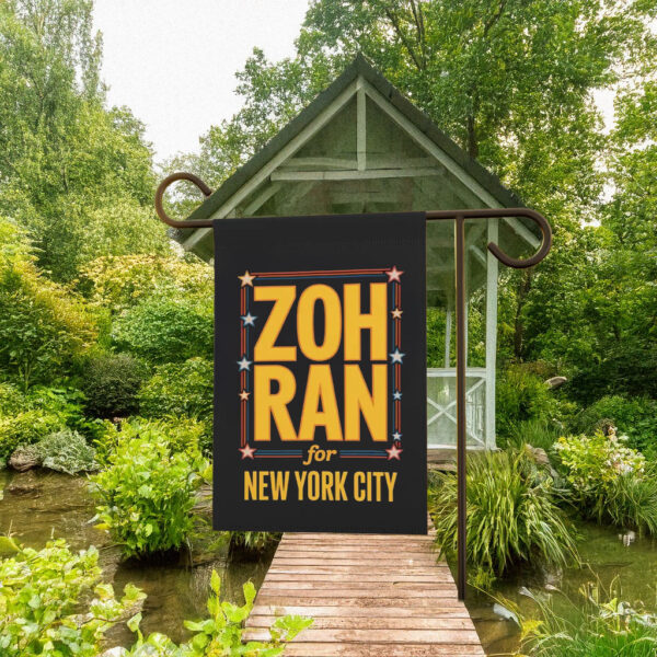 Mayor Mamdani 2025 A City We Can Afford Garden Flag