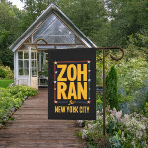 Mayor Mamdani 2025 A City We Can Afford Garden Flag
