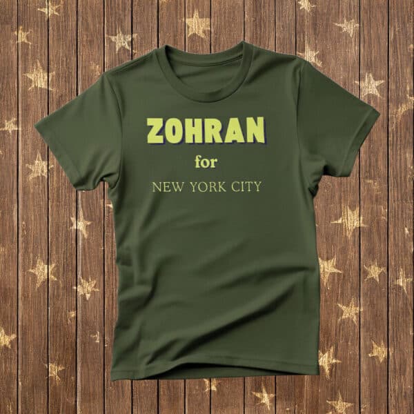 Mayor Mamdani 2025 Freeze Rent Tee, Zohran for New York City Shirt