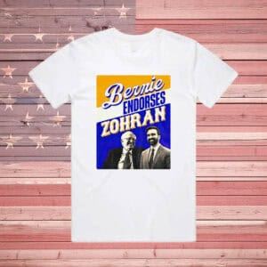 NYC Mayor 2025 Campaign Tee, Bernie Endorses Zohran Shirt