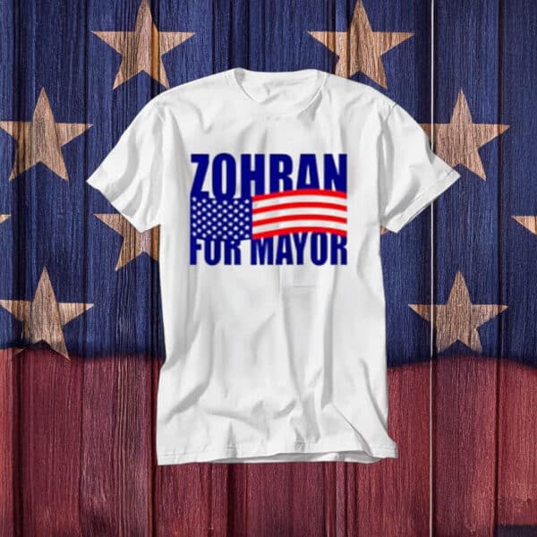 NYC Patriotic Campaign Tee, Zohran for Mayor Raglan Baseball T-Shirt