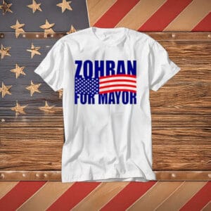 NYC Patriotic Campaign Tee, Zohran for Mayor Raglan Baseball T-Shirt