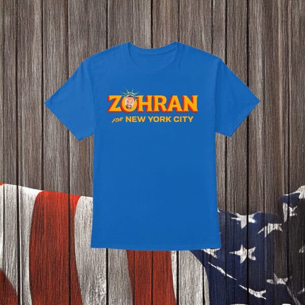 Original Zohran for New York City Face Shirt