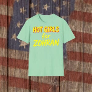 Vintage Bold Political T-Shirts, Hot Girls for Zohran Shirt