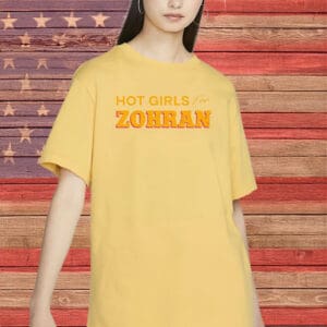 Vintage NYC Political Tee Hot Girls Vote for Zohran Shirt