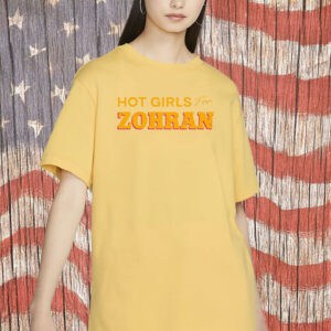 Vintage NYC Political Tee Hot Girls Vote for Zohran Shirt