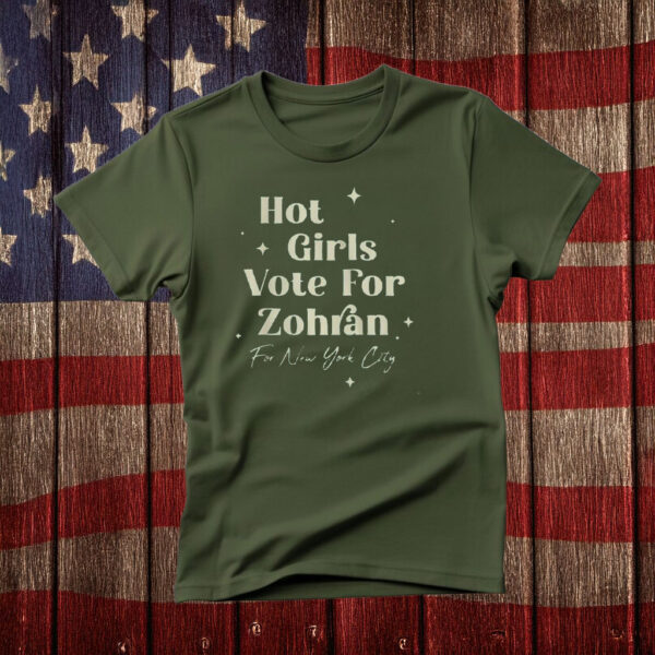 Vintage NYC Political Tee (Mayor Mamdani 2025) Hot Girls Vote for Zohran Shirt