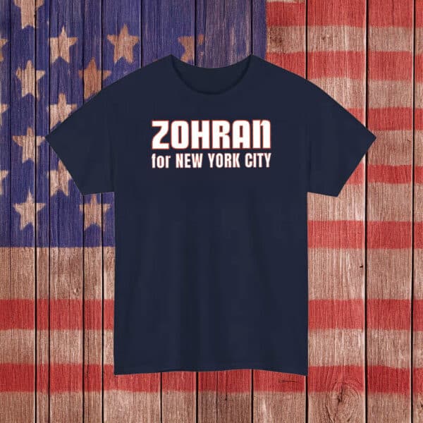 Vote Zohran, Freeze Rent, Progressive NYC Democrat Tee, Mayor Mamdani 2025 T-Shirt