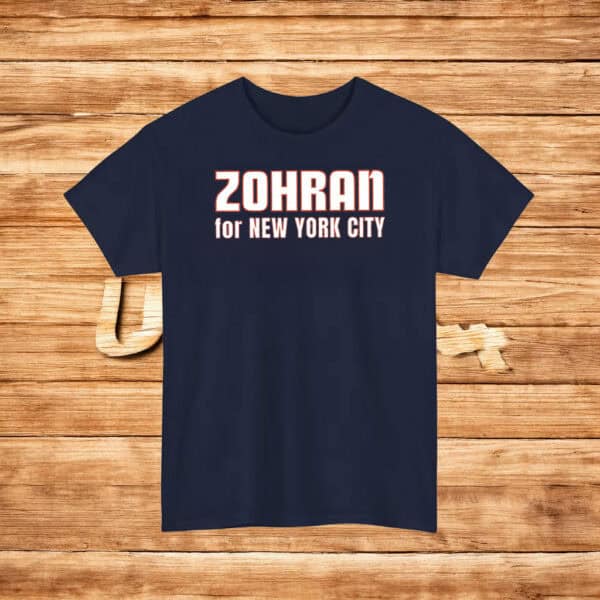 Vote Zohran, Freeze Rent, Progressive NYC Democrat Tee, Mayor Mamdani 2025 T-Shirt