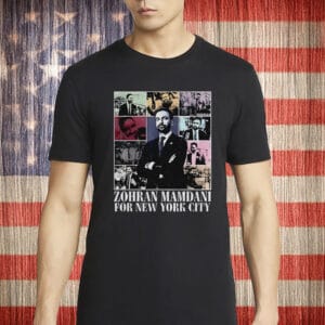 Zohran Mamdani Eras Tour Parody Shirt
