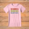 Zohran Mamdani NYC Mayor Campaign Tee, The Name Is Mamdani T-Shirt