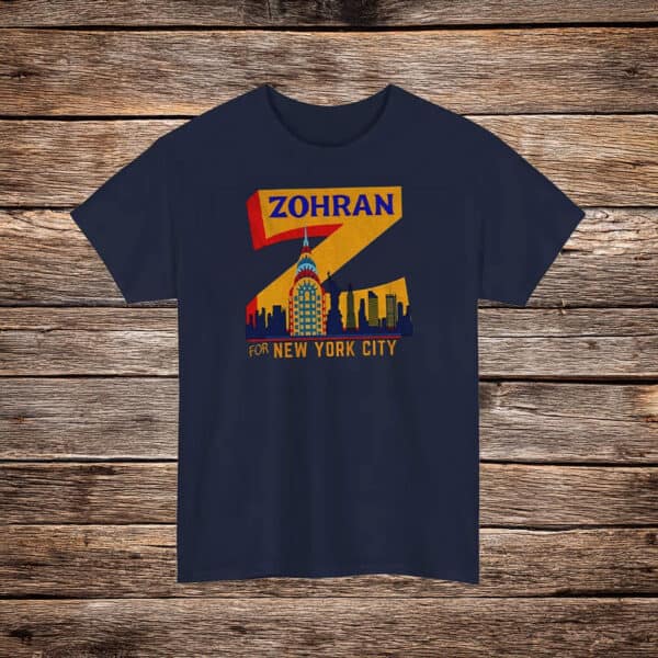 Zohran Mamdani NYC Skyline Shirt