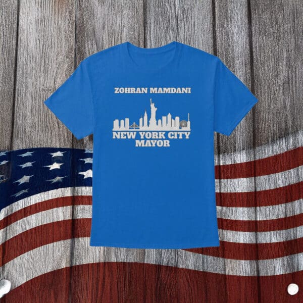 Zohran Mamdani New York City Mayor Shirt – Bold Skyline Campaign Tee