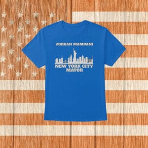 Zohran Mamdani New York City Mayor Shirt – Bold Skyline Campaign Tee