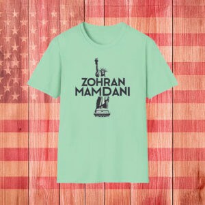 Zohran Mamdani T-Shirt – Statue of Liberty Graphic Tee, Vintage NYC Mayor Shirt