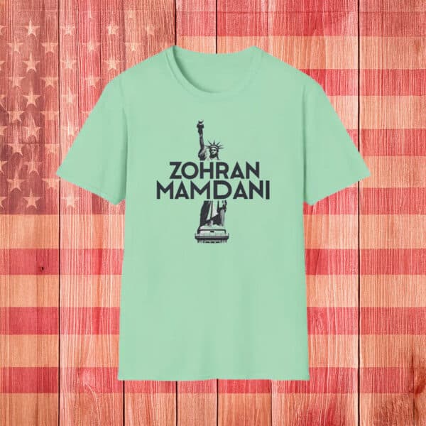 Zohran Mamdani T-Shirt – Statue of Liberty Graphic Tee, Vintage NYC Mayor Shirt