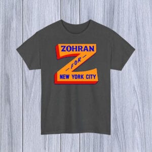 Zohran for New York City Baseball T-Shirt