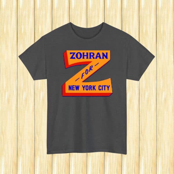 Zohran for New York City Baseball T-Shirt