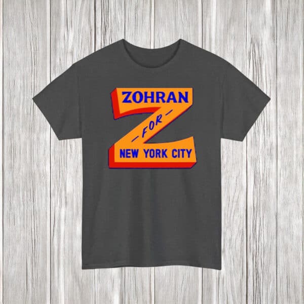 Zohran for New York City Baseball T-Shirt