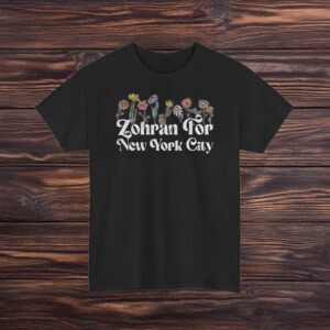 Zohran for New York City Flower Shirt