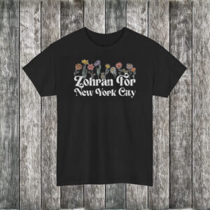 Zohran for New York City Flower Shirt