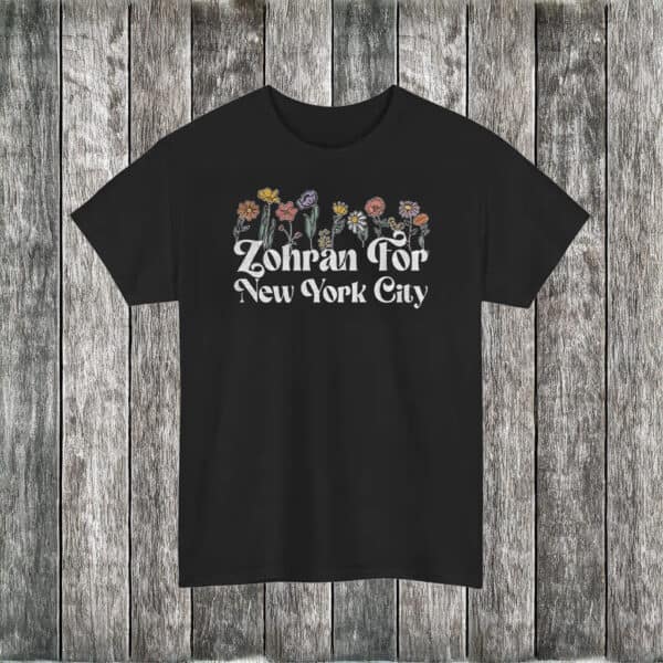 Zohran for New York City Flower Shirt