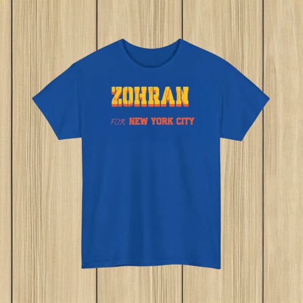 Zohran for New York City T-Shirt – Bold NYC Campaign Tee, Unisex Jersey Shirt