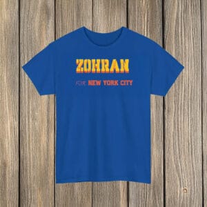 Zohran for New York City T-Shirt – Bold NYC Campaign Tee, Unisex Jersey Shirt