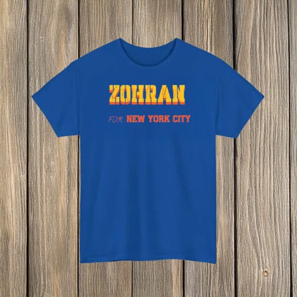 Zohran for New York City T-Shirt – Bold NYC Campaign Tee, Unisex Jersey Shirt