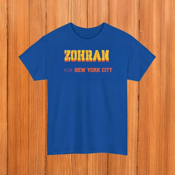 Zohran for New York City T-Shirt – Bold NYC Campaign Tee, Unisex Jersey Shirt