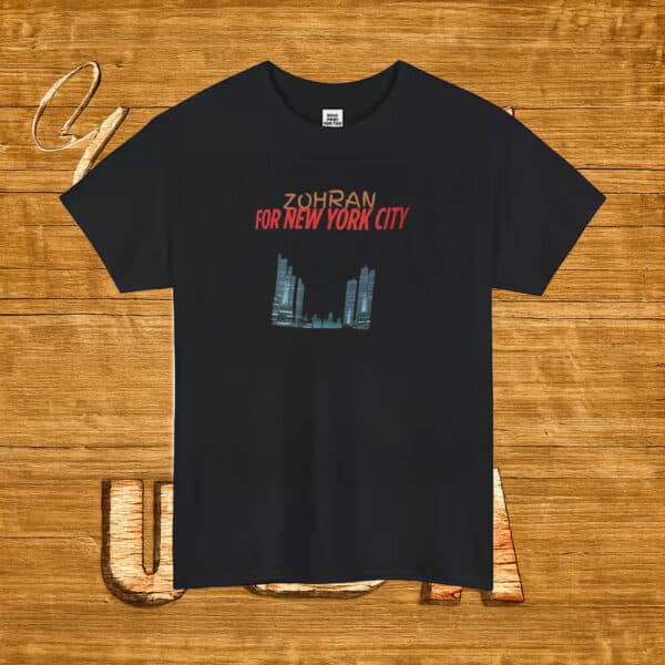 Zohran for New York City T-Shirt – NYC Mayor Campaign Shirt