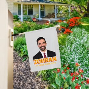 Zohran for New York City – NYC’s First Muslim Mayor Banner, Mayor Mamdani 2025 Flag