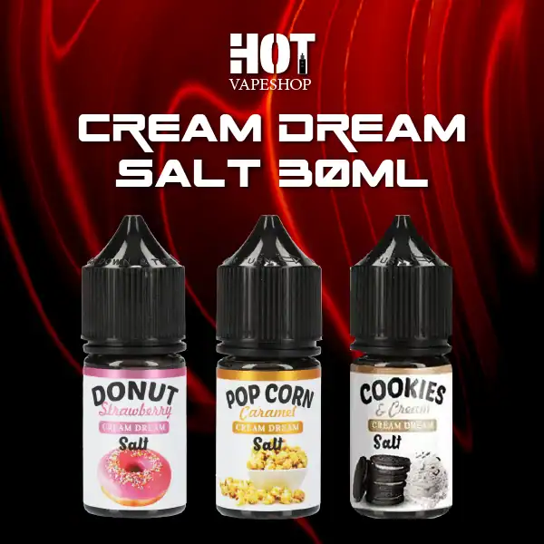 น้ำยาบุหรี่ไฟฟ้า Cream Dream Saltnic 30 ml