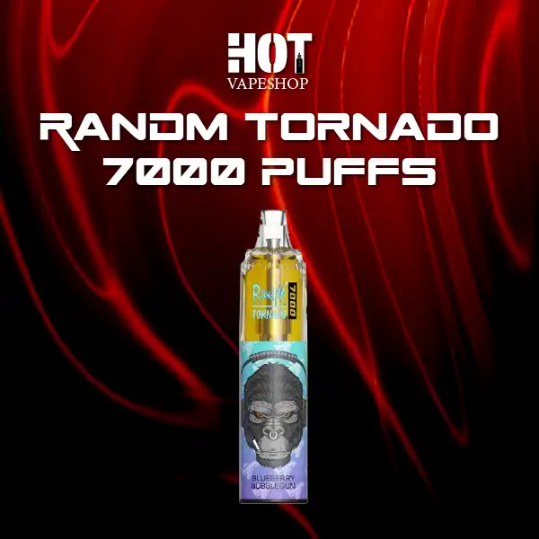 randm tornado 7000 puffs-blueberry bubblegum