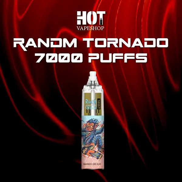 tornado 7000 puffs กลิ่นมะม่วงสุกฉ่ำ ผสานความเย็นสุดฟิน