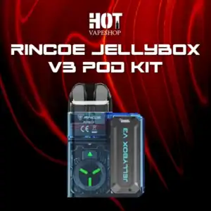 rincoe jellybox v3 pod kit-blue clear