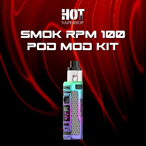 smok rpm100 pod mod kit-matte 7-color plating