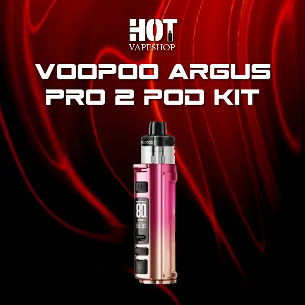 voopoo argus pro 2 pod kit modern red