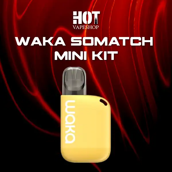 waka somatch mini pod-bright yellow