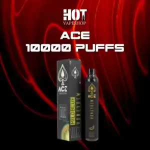 ace 10000 puffs กลิ่นฮันนี่ดิว หวานฉ่ำหอมสดชื่นแบบผลไม้แท้
