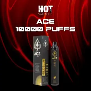 ace 10000 puffs กลิ่นเลมอน หอมเปรี้ยวสดใส เติมเต็มความสดชื่น