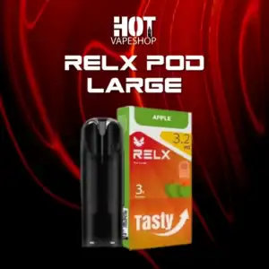 หัวพอต Relx Pod Large กลิ่นแอปเปิ้ล หวานกรอบ สดชื่นทุกคำ