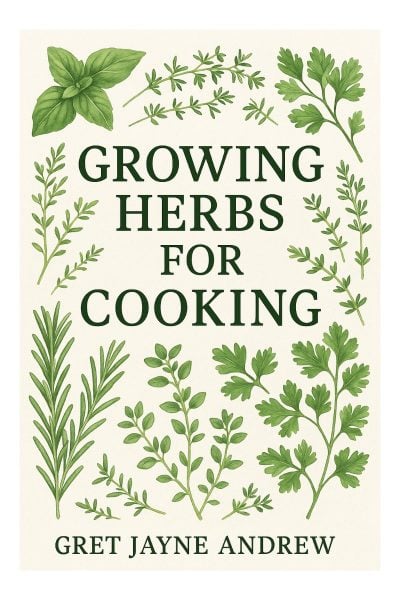cover image for growing herbs for cooking e book