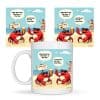 image of crabs on a beach for Seaside Crabs Mug Sublimation Template